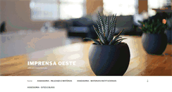 Desktop Screenshot of imprensaoeste.com