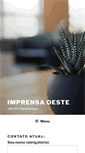 Mobile Screenshot of imprensaoeste.com