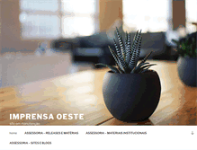 Tablet Screenshot of imprensaoeste.com